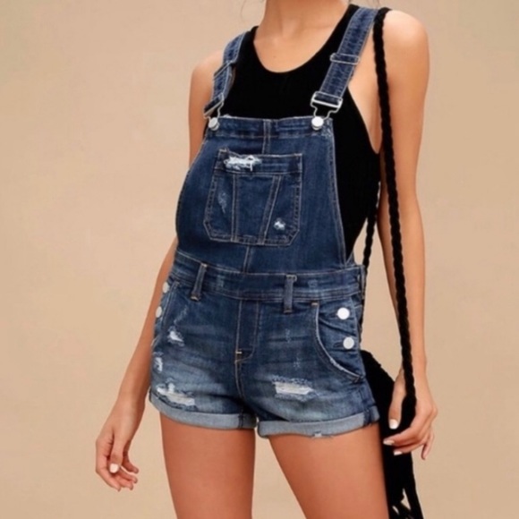 Blank nyc denim shortalls - Picture 4 of 4